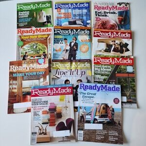 ReadyMade Magazines Instructions For Everyday Life Lot of 11 issues 2008-2011‎
